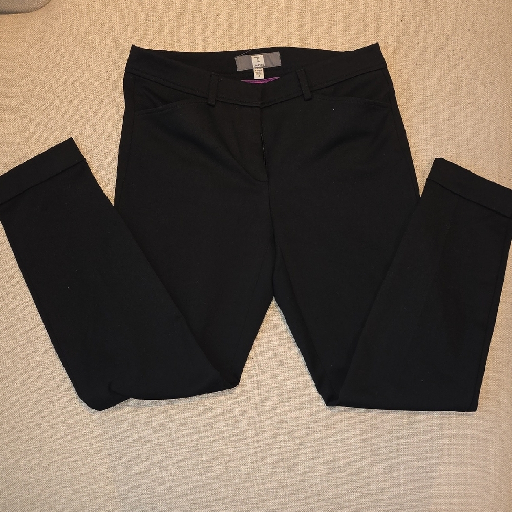 Classic Black Women's Pull-On Trousers